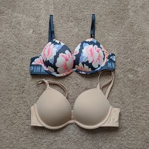 2 PINK bras